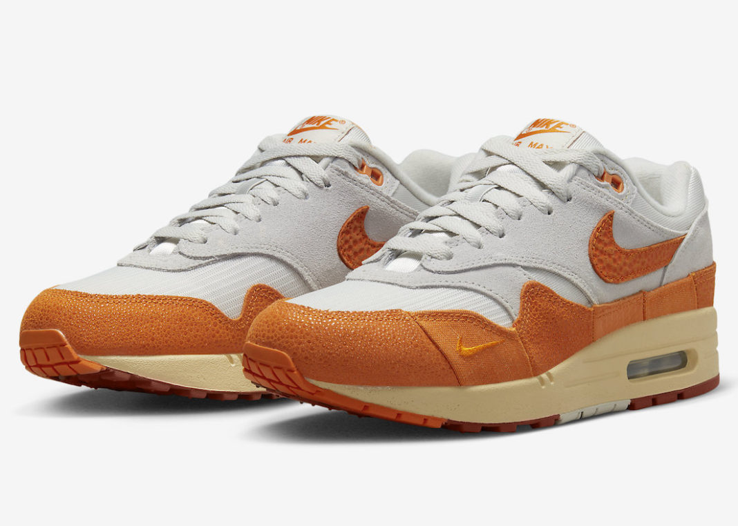 Nike Air Max 1 Master Magma Orange DZ4709 001 Release Date 4 1068x762