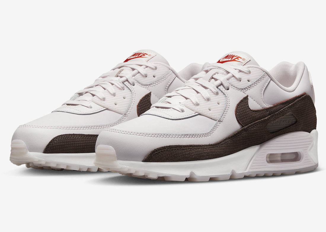 Nike Air Max 90 Surfaces in Soft Pink and Brown