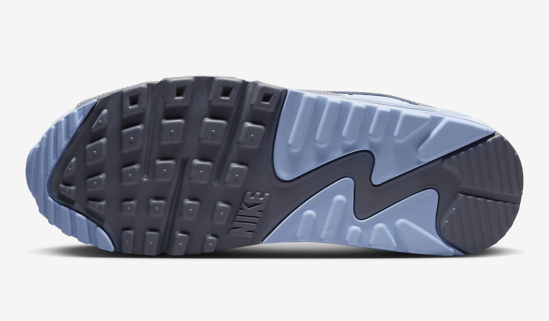 Nike Air Max 90 Grey Blue FB8570-100 Release Date