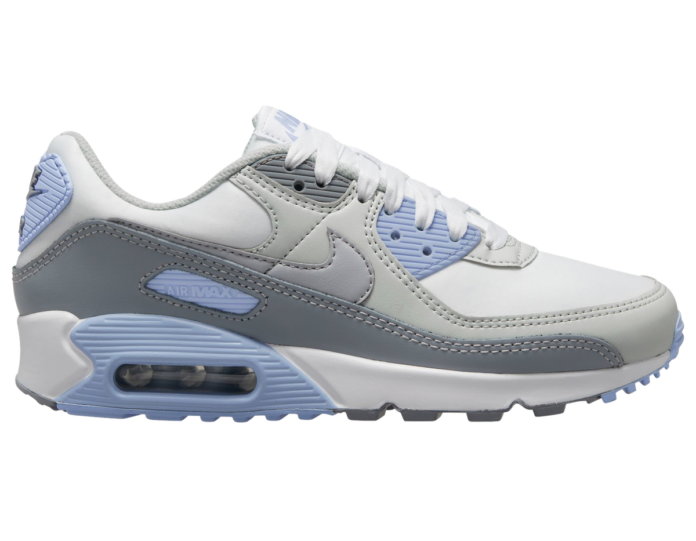 nike air max 90 blue grey white