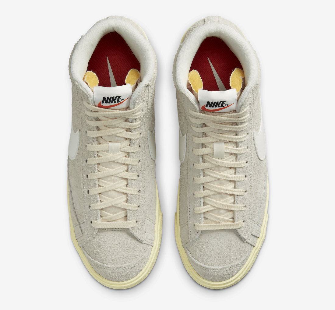 Nike Blazer Mid Suede Light Bone Sail DV7006-001 Release Date