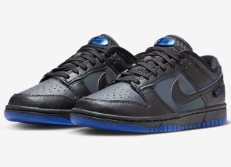 Nike Dunk Low Black Game Royal FB1842 001 Release Date 4 324x235