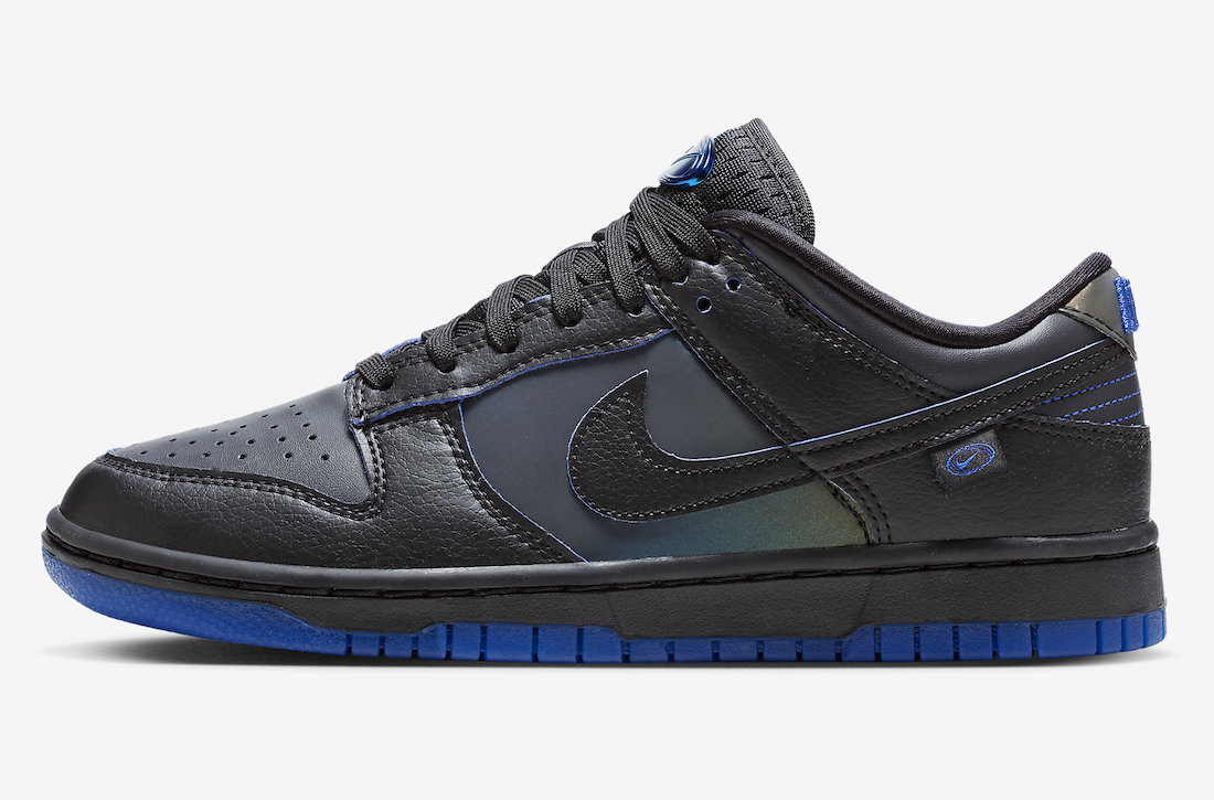 Nike Dunk Low Black Game Royal FB1842-001 Release Date