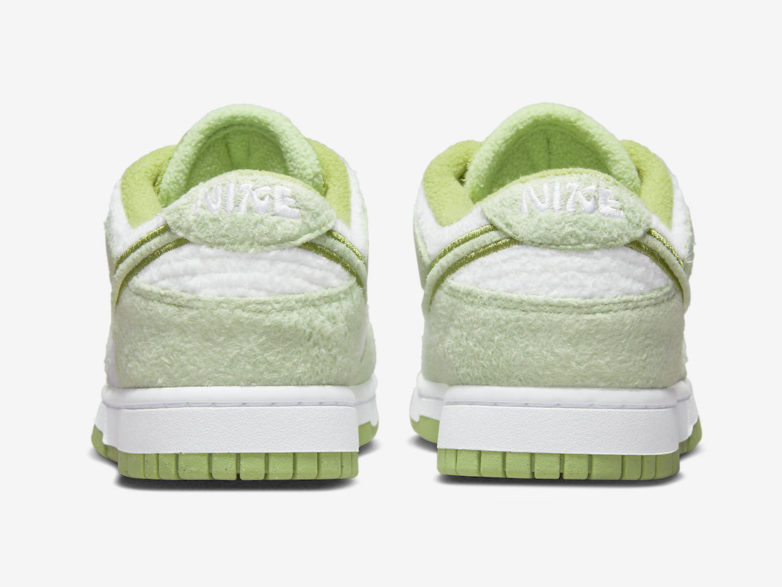Nike Dunk Low Fleece Green DQ7579-300 Release Date