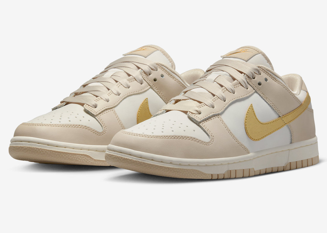 Nike Dunk Low Gold Swoosh DX5930-001 Release Date | SBD