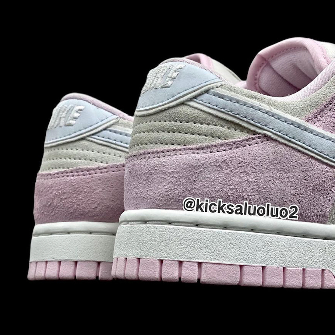 Nike Dunk Low Pink Suede Release Date 2
