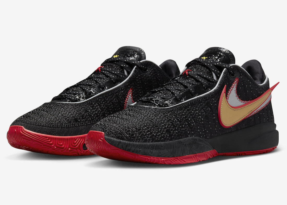 Nike LeBron 20 Bred DJ5423-001 Release Date