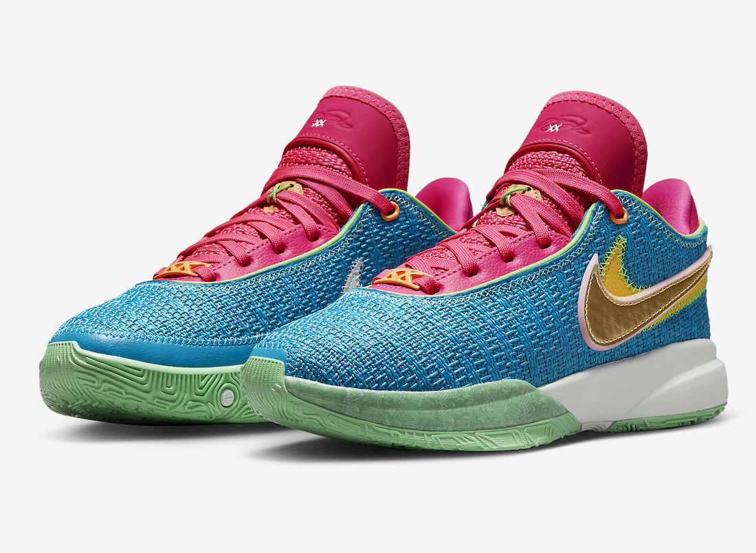 Nike LeBron 20 GS Laser Blue DQ8651 400 Release Date SBD Nike LeBron 20 GS Laser Blue DQ8651 400 Release Date SBD