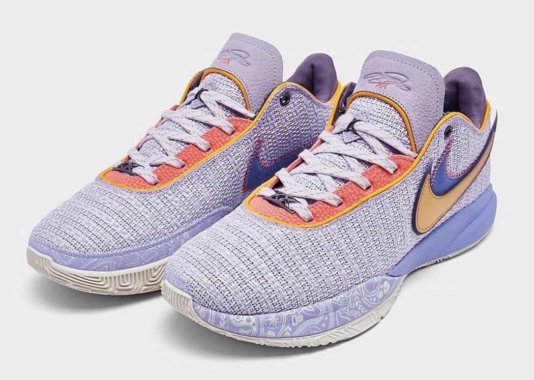 Nike LeBron 20 Violet Frost DJ5423-500 Release Date