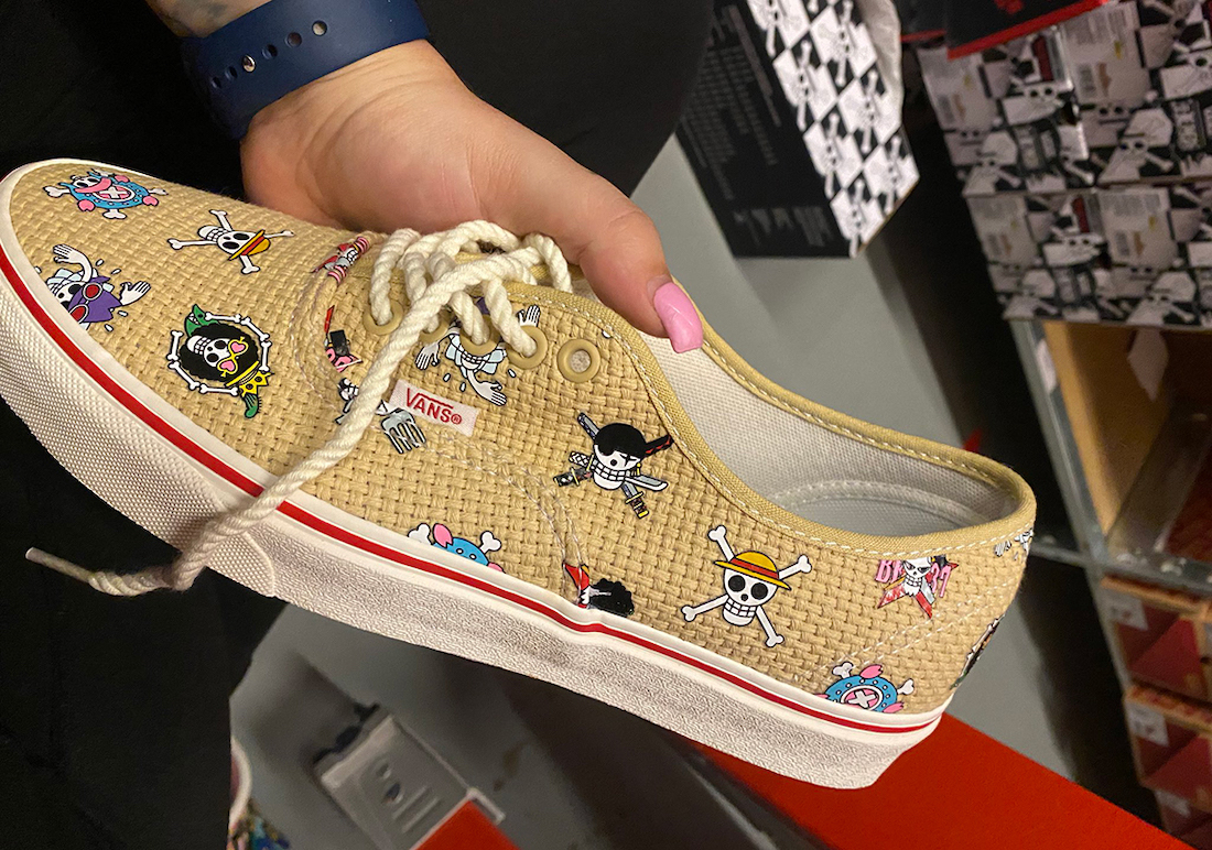 First Look: One Piece x Vans Authentic