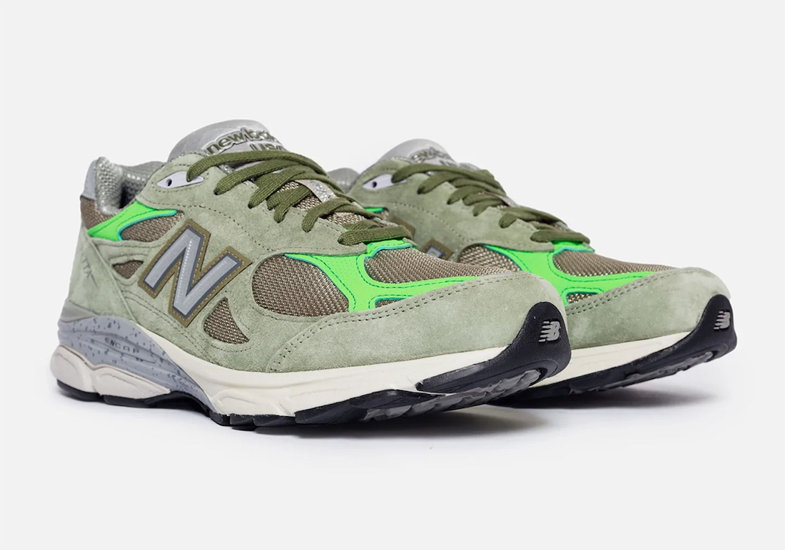 Patta New Balance 990v3 Olive M990PP3 Release Date