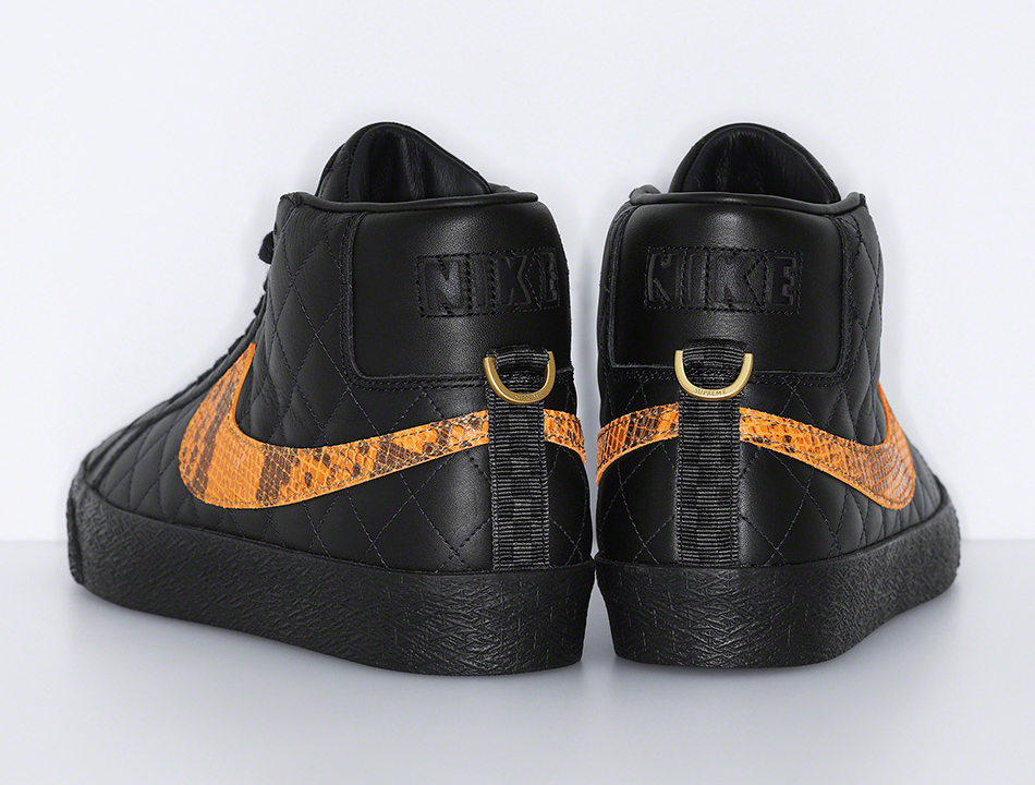 Supreme Nike SB Blazer Mid Black DV5078-001 Release Date Pricing