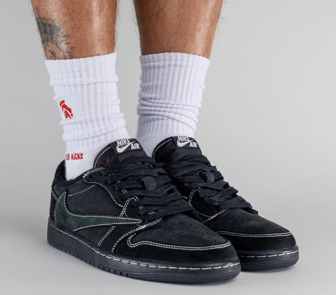 Travis Scott x Air Jordan 1 Low âBlack Phantomâ Releases Tomorrow | Sneakers Cartel
