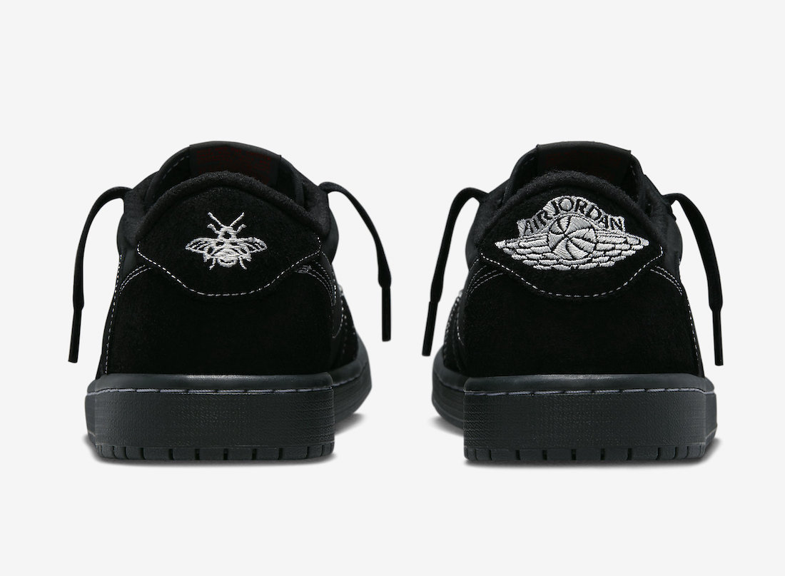 Travis Scott x Air Jordan 1 Low Black Phantom DM7866-001 Release