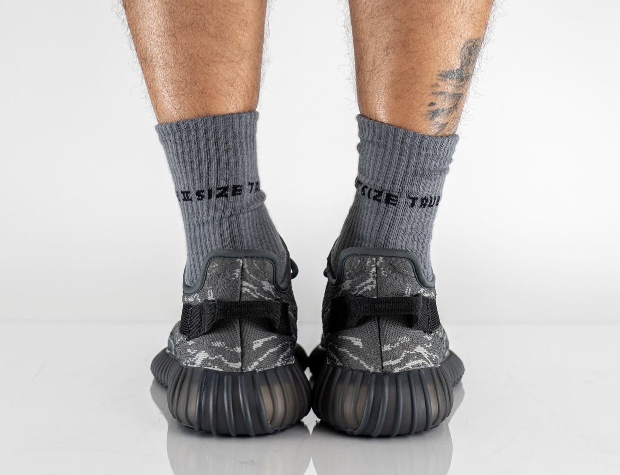 adidas Yeezy Boost 350 V2 Dark Salt ID4811 Release Date On-Feet