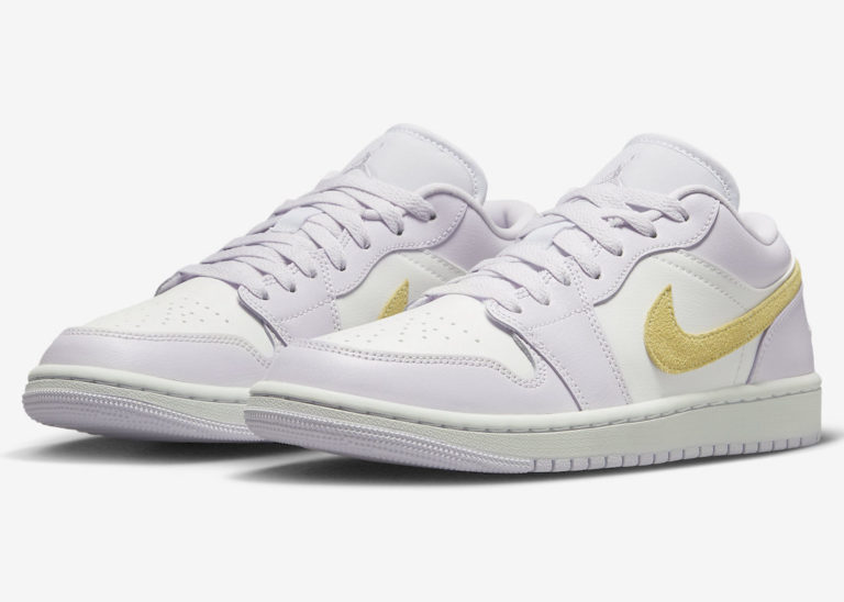 Air Jordan 1 Low Barely Grape Lemon Wash DC0774501 Release Date SBD
