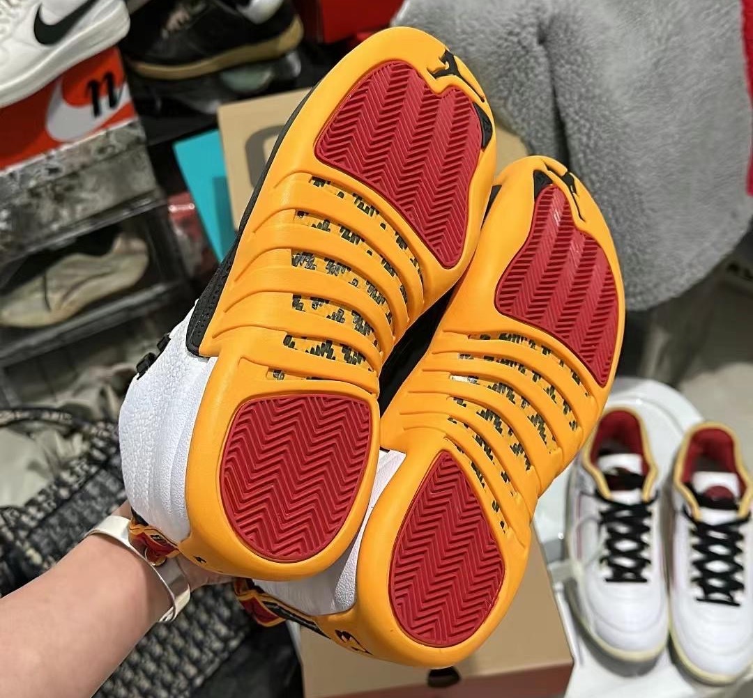 Air Jordan 12 25 Years in China DR8887-100 Release Date Outsole