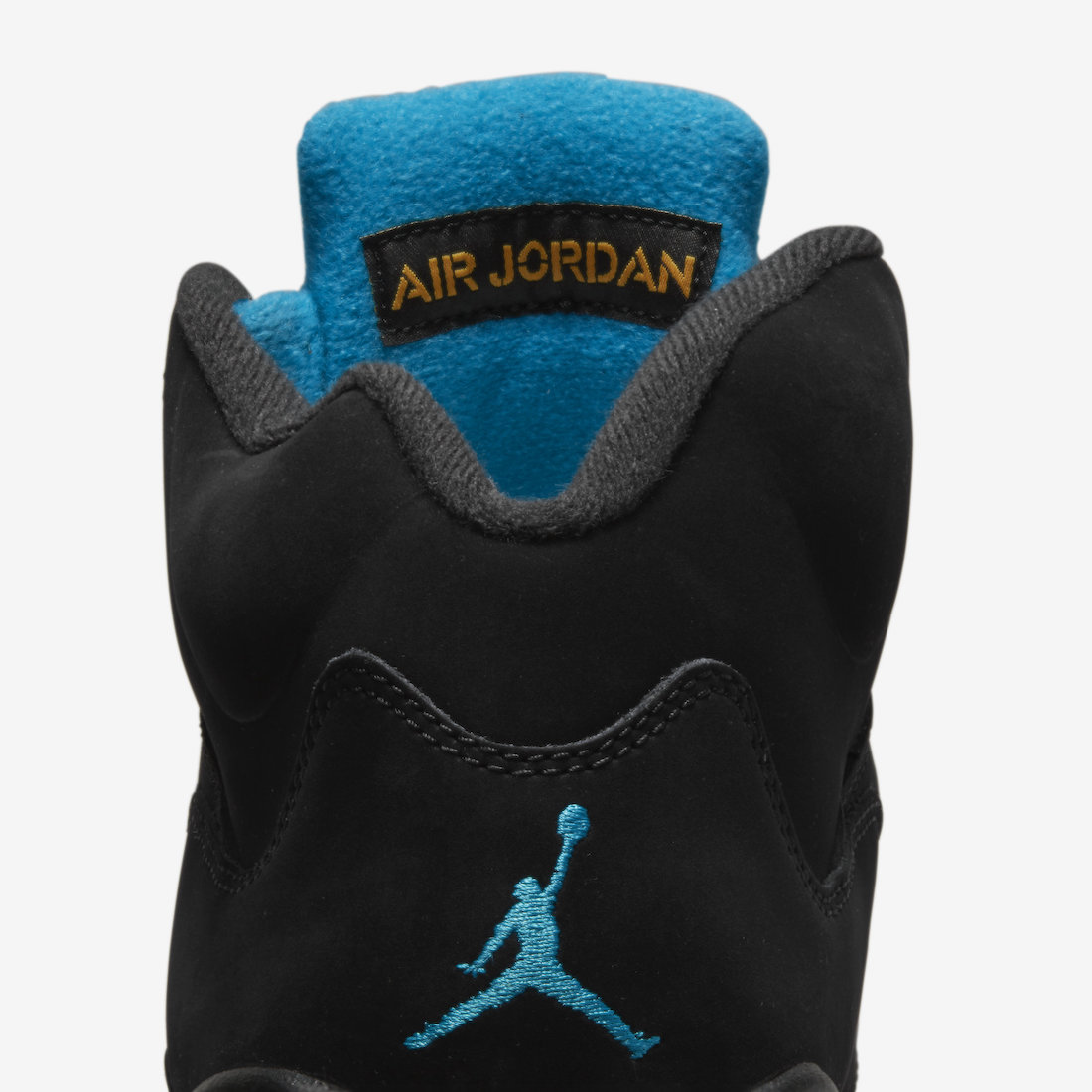 Air Jordan 1 Mid 'BHM' Aqua DD0587-047 Release Date Back