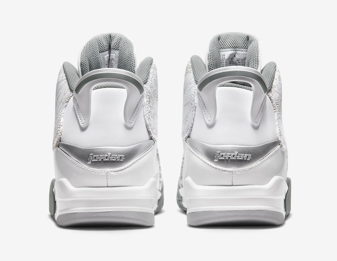 Jordan Dub Zero White Cool Grey Metallic Silver 311046-107 Release Date