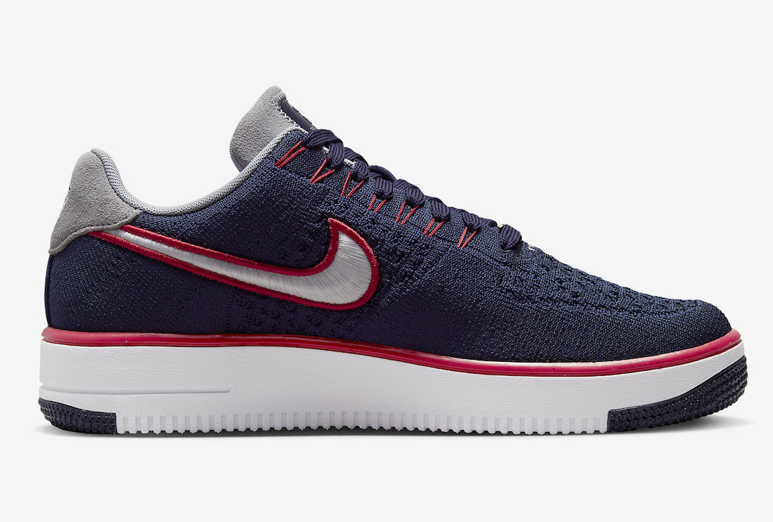 Nike Air Force 1 Flyknit Patriots Robert Kraft FD0495-400 Release Date | SBD