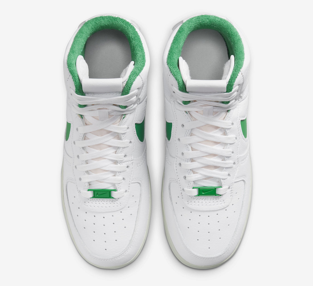 Nike Air Force 1 High Sculpt White Green DQ5007-100 Release Date