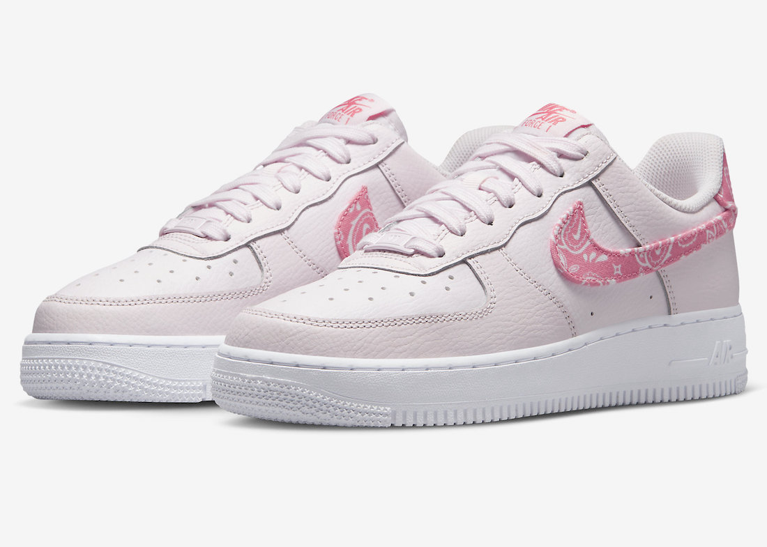 Nike Air Force 1 Low Pearl Pink Paisley FD1448-664 Release Date