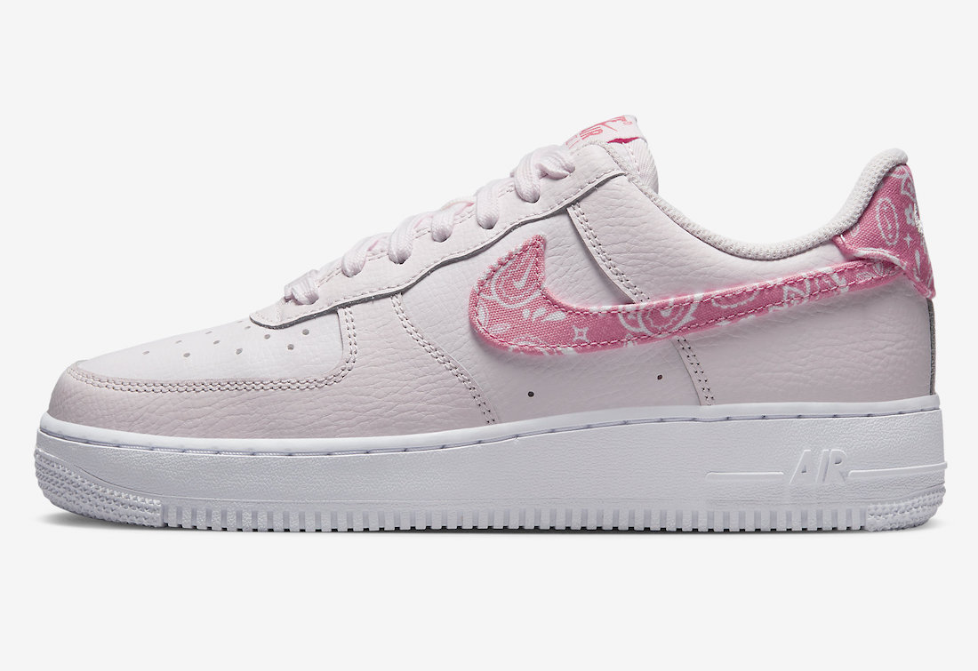 Nike Air Force 1 Low Pearl Pink Paisley FD1448-664 Release Date