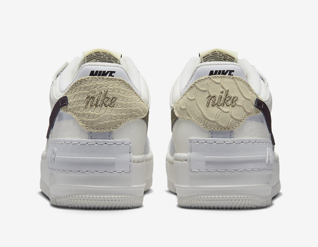 Nike Air Force 1 Shadow Python FD0804-100 Release Date | SBD