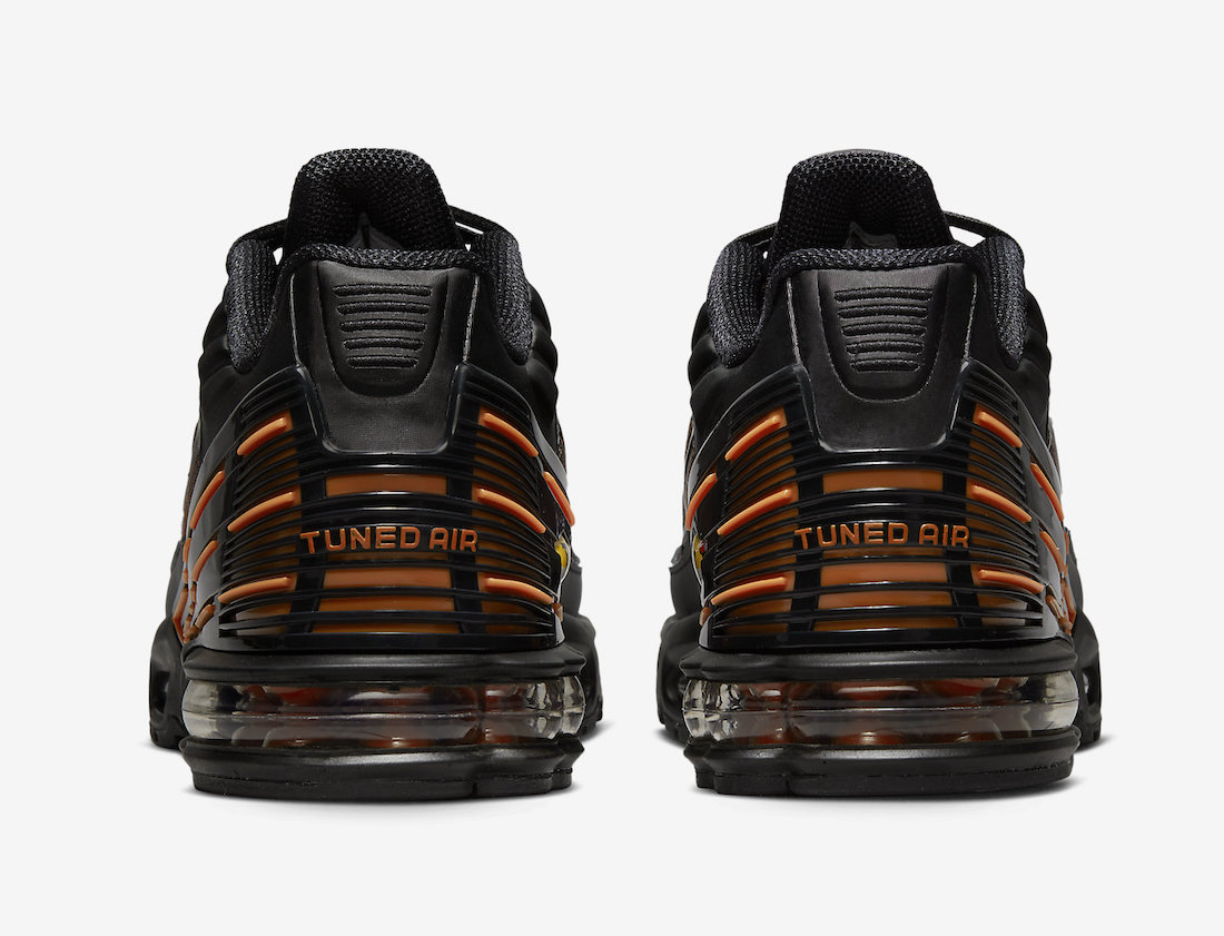 Nike Air Max Shoe 3 Black Orange FB3352 001 AIR Date 5