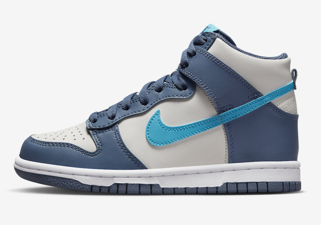 Nike Dunk High GS Light Bone Blue Lightning DB2179-006 Release Date | SBD