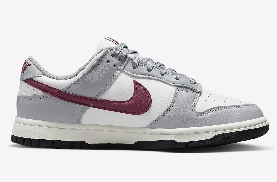 Nike Dunk Low Grey White Red DD1503-122 Release Date