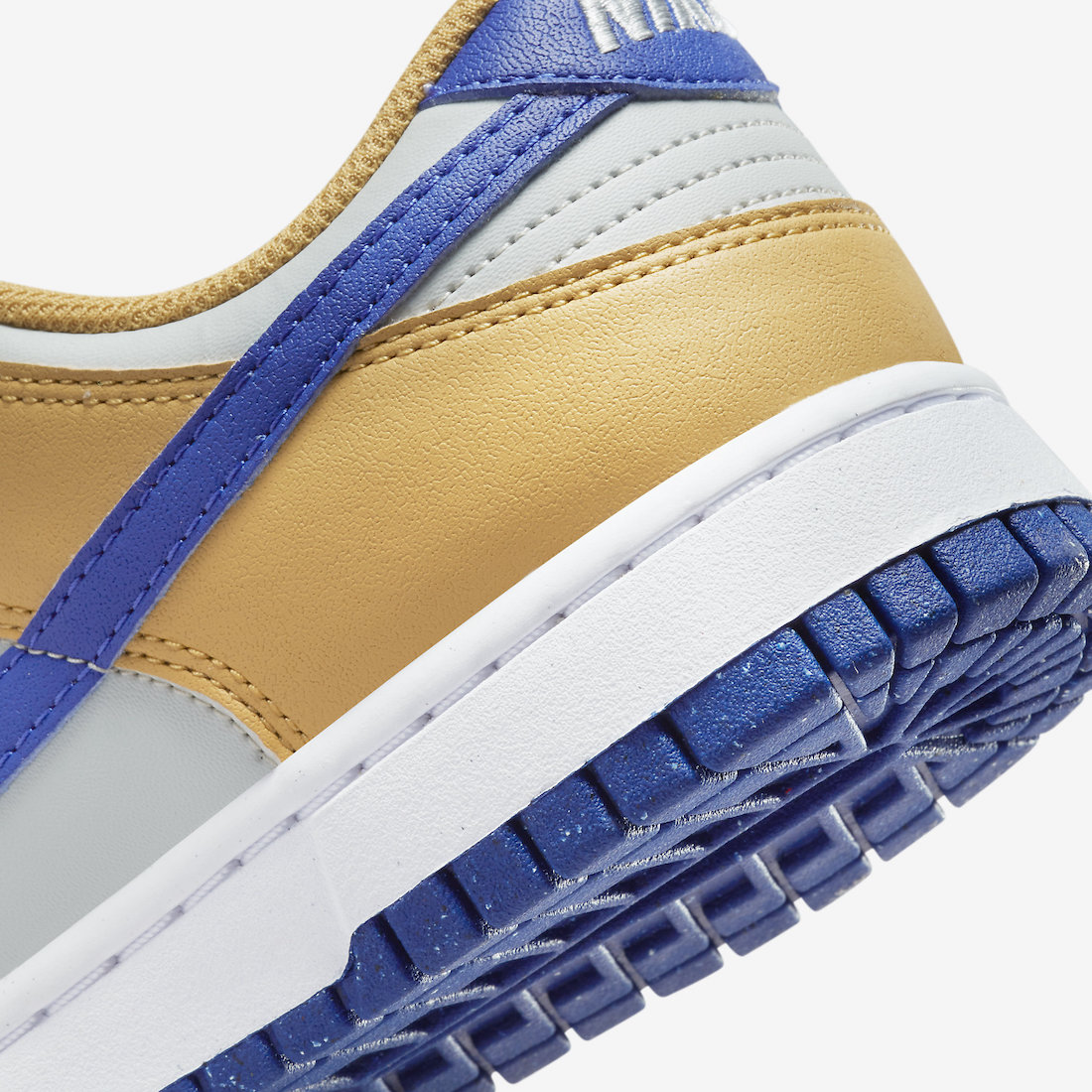 Nike Dunk Low Next Nature Wheat Gold Hyper Royal DN1431-700 Release Date Rear