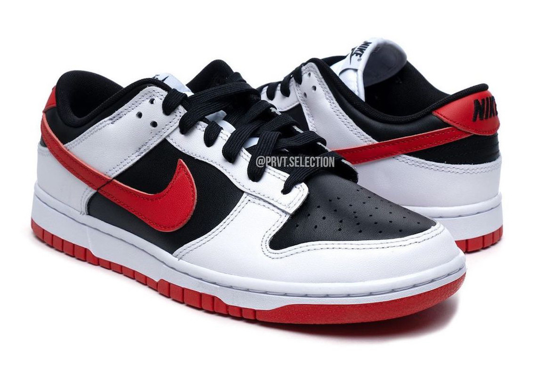 Nike Dunk Low Reverse Panda Red Release Date SBD