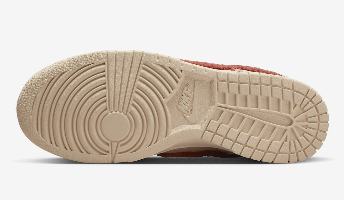 Nike Dunk Low Terry Swoosh Shimmer Mars Stone Sanddrift DZ4706-200 Release Date