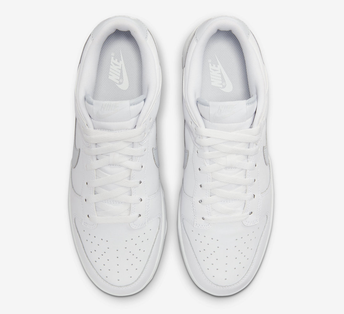 Nike Dunk Low White Pure Platinum DV0831 101 Release Date 3