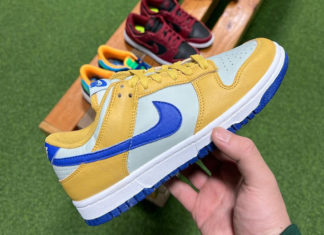 Nike Dunk Low Yellow Blue Release Date