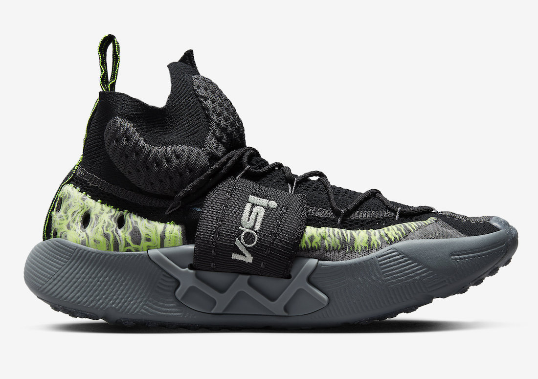 Nike ISPA Sense Flyknit Black Green CW3203-003 Release Date