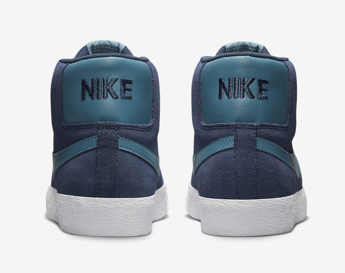 Nike SB Blazer Mid Navy Teal FD0731-400 Release Date | SBD