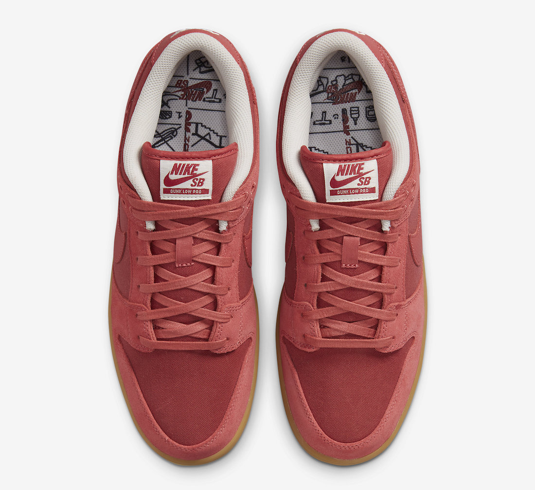 Nike SB Dunk Low Adobe Red Gum DV5429-600 Release Date