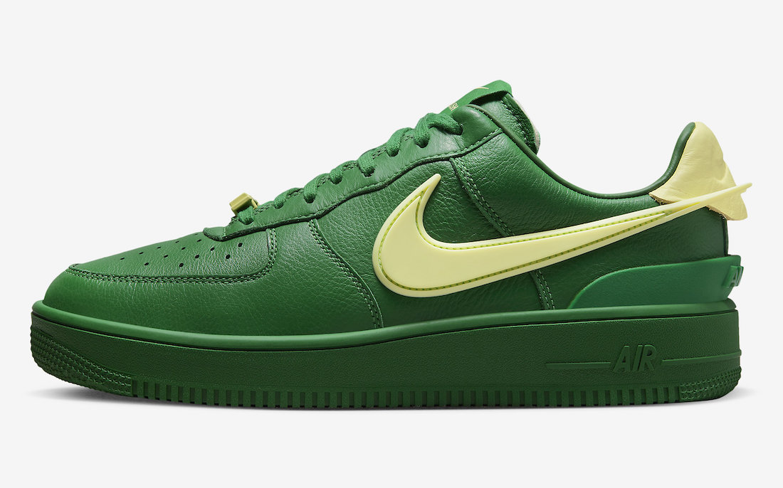 AMBUSH friday Nike Air Force 1 Green DV3464-300 Release Date Lateral