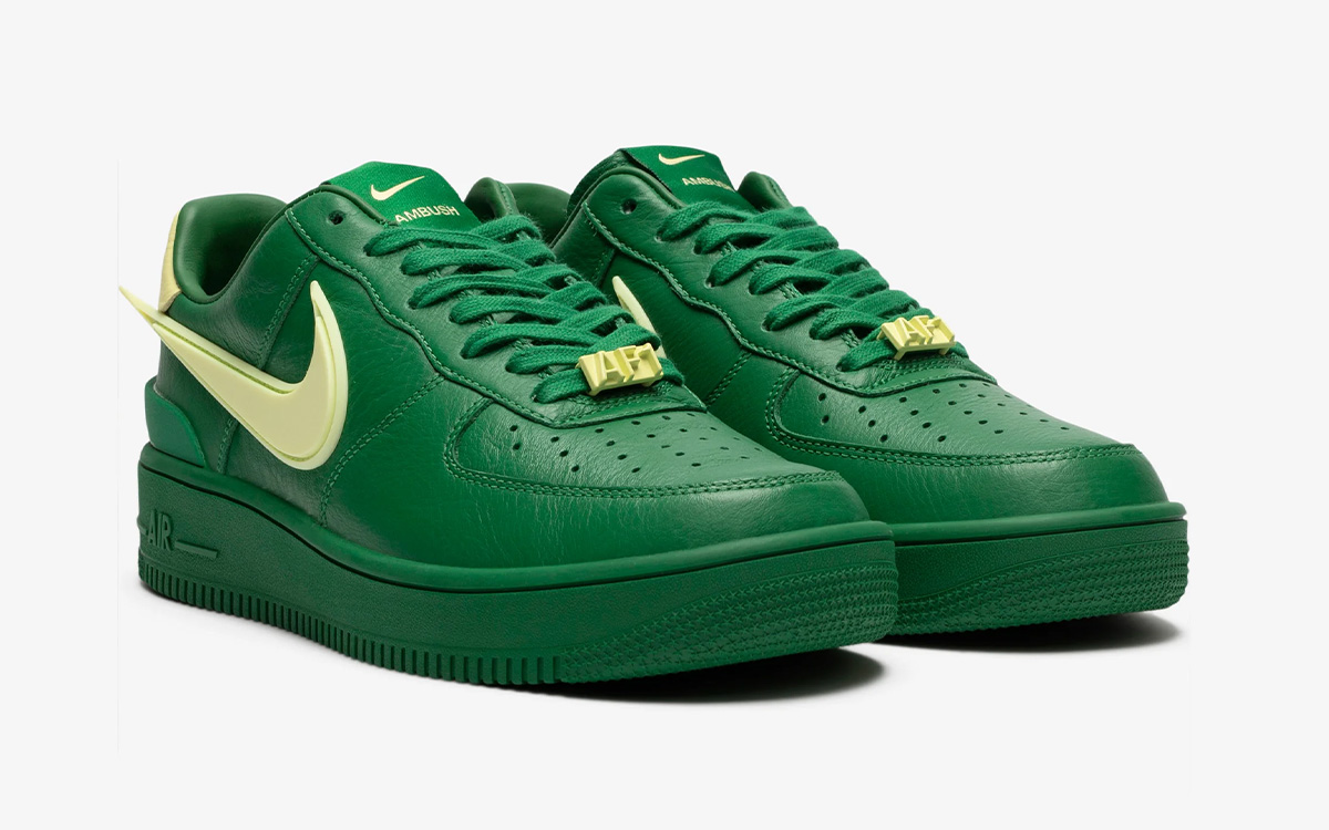 AMBUSH friday Nike Air Force 1 Low Green DV3464 300 Release Date