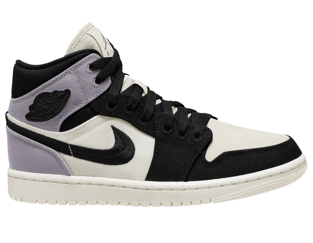 Air Jordan 1 Mid SE Canvas DV0427-100 Release Date