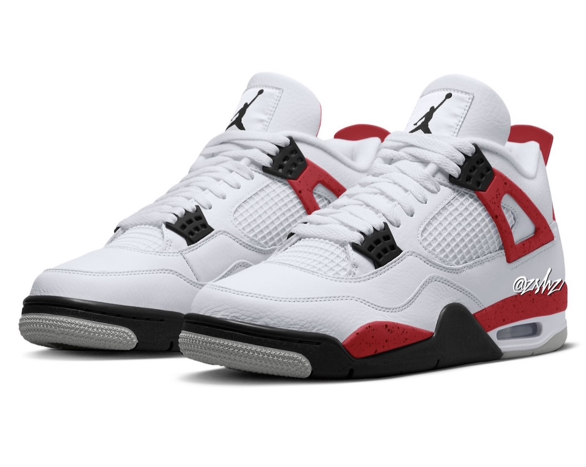 The Air Jordan 4 “Red Cement” is a brand new Jordan 4 color-way set to ...