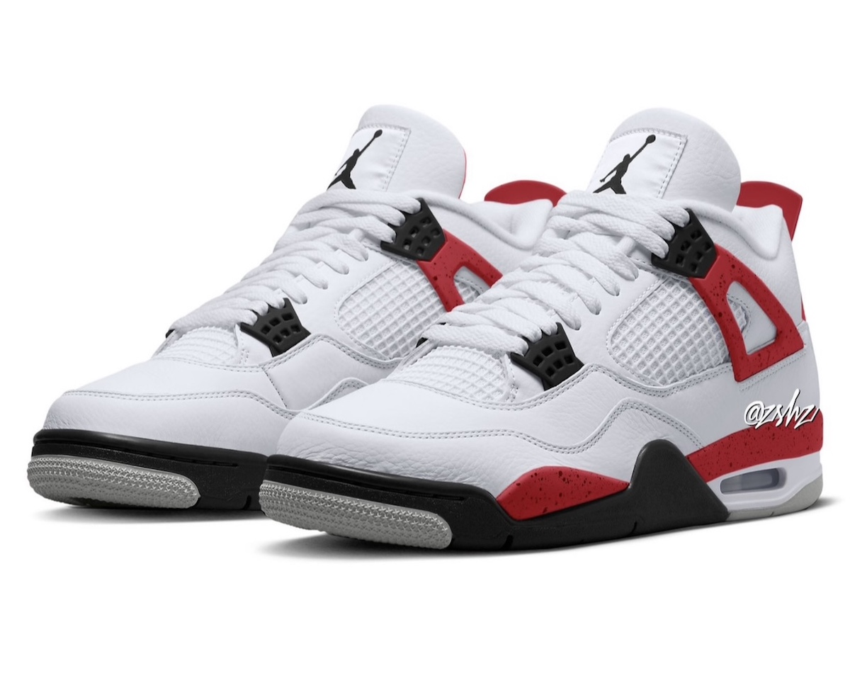 Air Jordan 4 Red Cement Releasing August 2023 Trapholizay