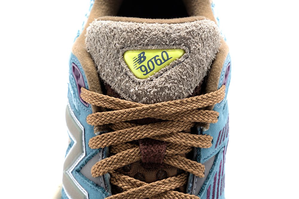 Bodega New Balance 9060 Age of Discovery Release Date Tongue