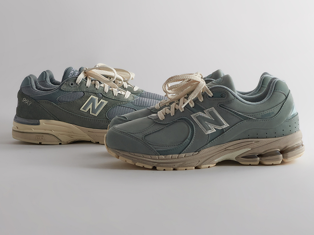 Kith x New Balance 993 2002R Pistachio Release Date | SBD