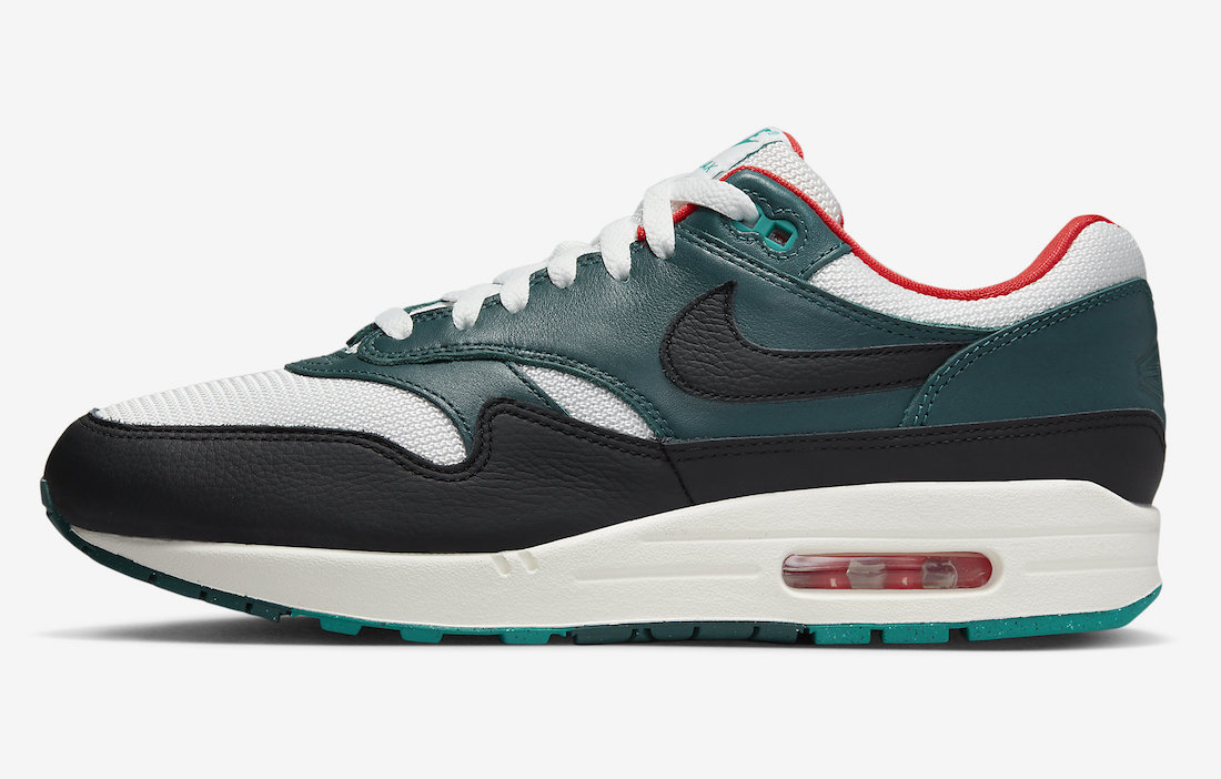 LeBron Liverpool Nike Air Max 1 FB8914-100 Release Date Lateral