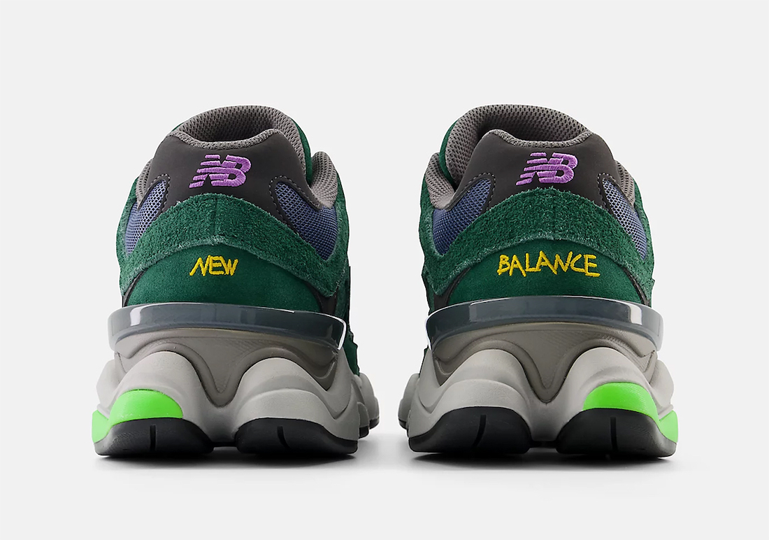 New Balance 9060 Nightwatch Green Electric Purple U9060GRE Release Date