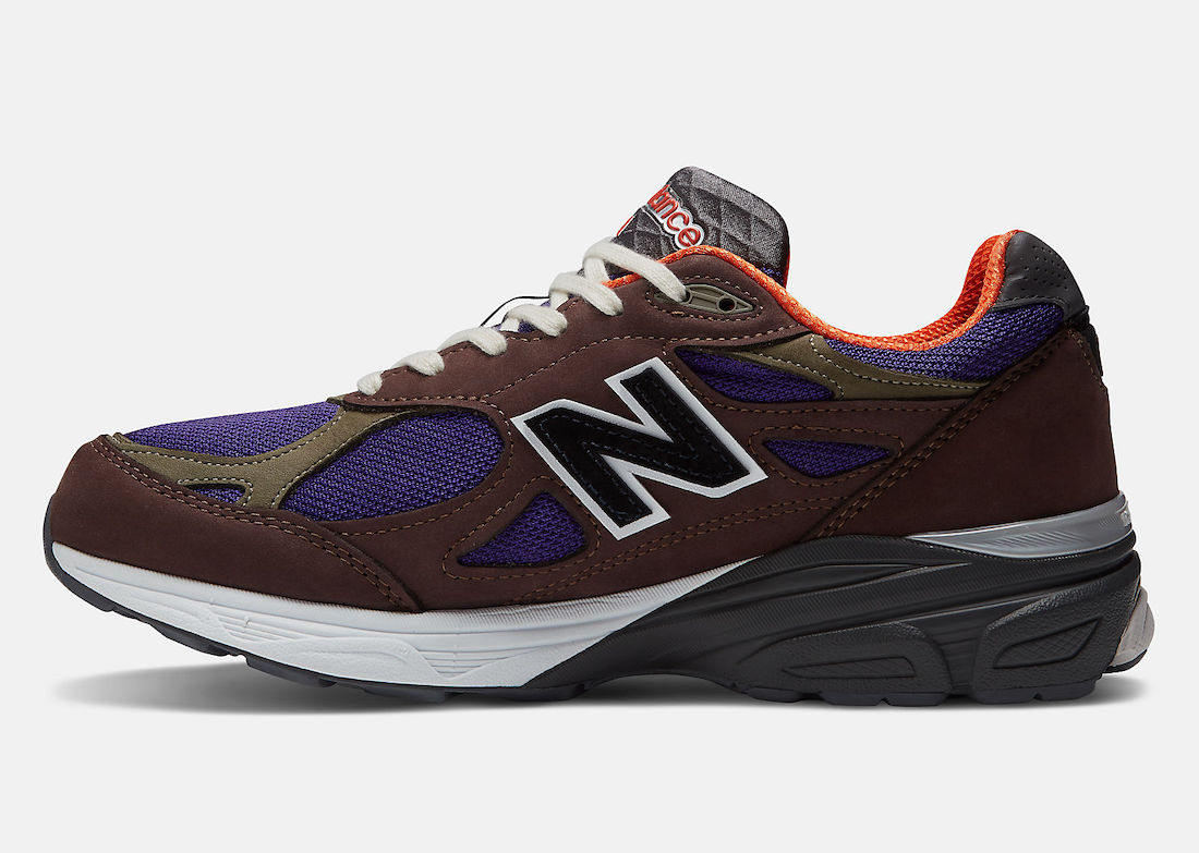 New Balance 990v3 Brown Purple M990BR3 Release Date