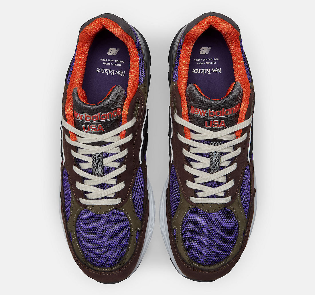 New Balance 990v3 Brown Purple M990BR3 Release Date